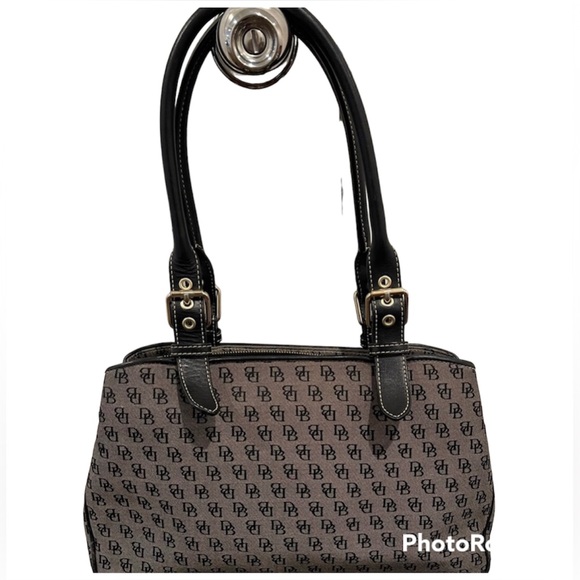 Black and gray Dooney&Bourke purse/bag - Picture 3 of 7